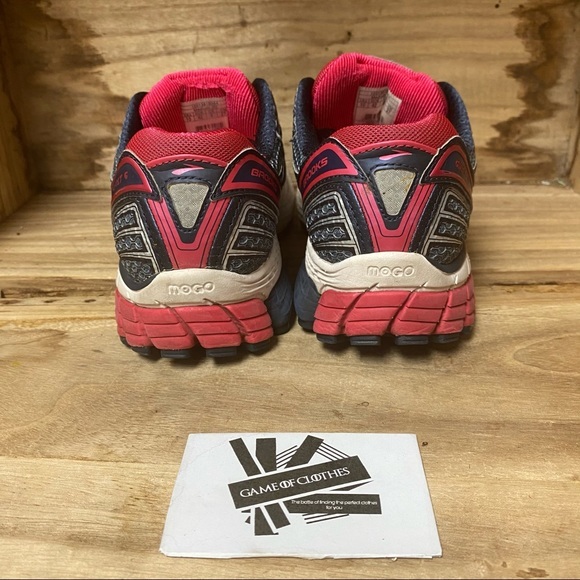 Brooks ghost 6 grey red running sneakers shoes - Picture 4 of 8